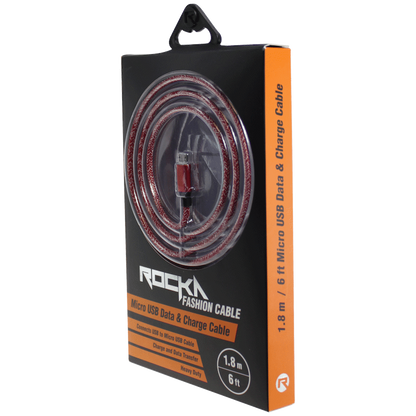 Rocka Fashion Cable Micro-USB 1.8m