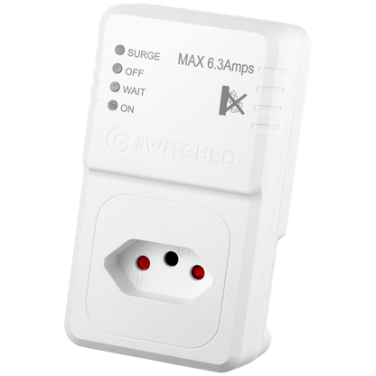 Switched 1-Way TV Surge Adaptor with SANS 164-2