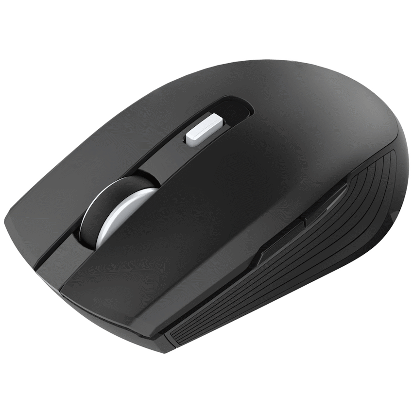 VolkanoX Uranium Series 6 Button Wireless Mouse - Black