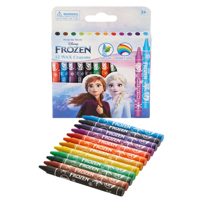 Frozen 12 Wax Crayons Multi