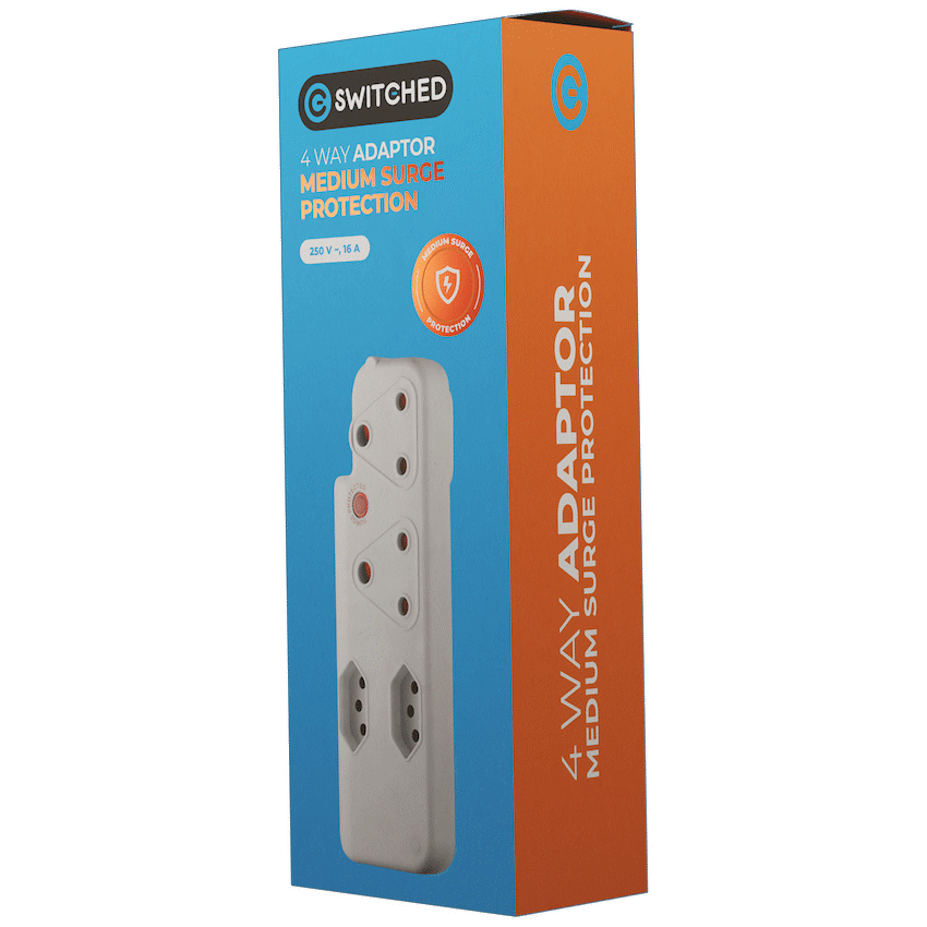 Switched 4-Way Medium Surge Adaptor