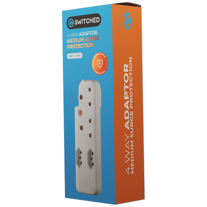 Switched 4-Way Medium Surge Adaptor
