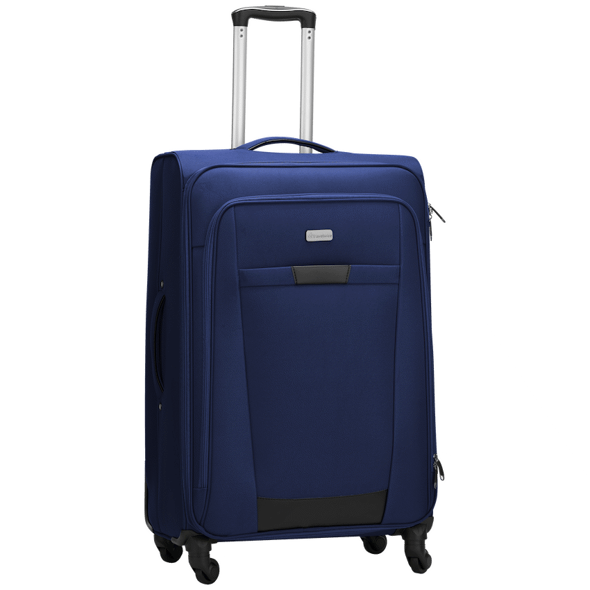 Travelwize Arctic 55cm 4-Wheel Spinner Trolley Case - Navy