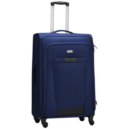 Travelwize Arctic 55cm 4-Wheel Spinner Trolley Case - Navy