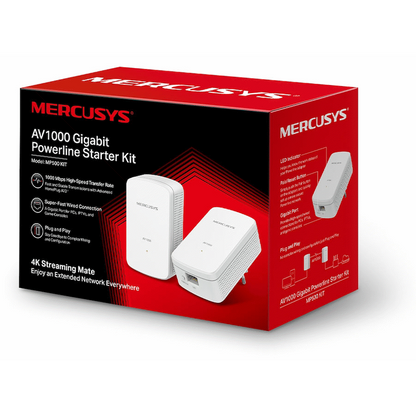 TP-Link Mercusys MP500 KIT AV1000 Gigabit Powerline Starter Kit