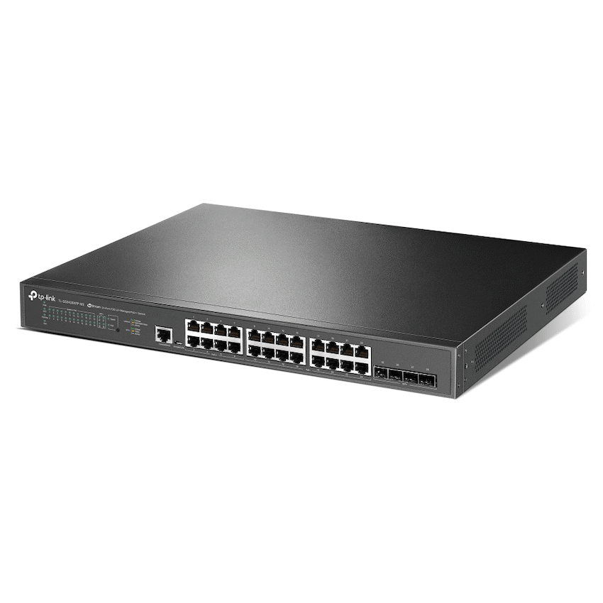 TP-Link Omada SG3428XPP-M2 JetStream 24-Port 2.5GBASE-T and 4-Port 10GE SFP+ L2+ Managed Switch