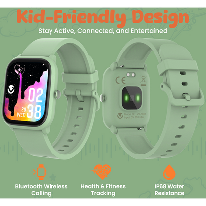 Volkano Vivo Series Kids Smart Watch - Sage Green