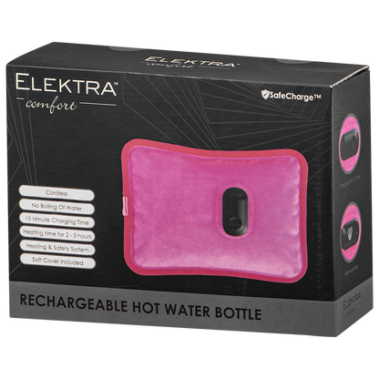 Elektra Pink Hot Water Bottle