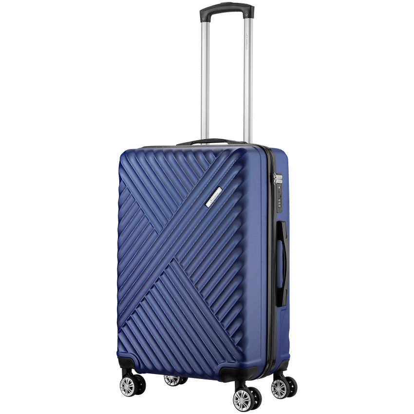 Travelwize Astra ABS 67cm 4-Wheel Spinner Luggage - Navy