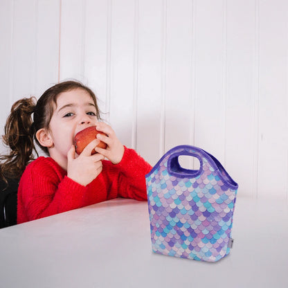 Quest Mermaid Tail Lunch Bag Lilac