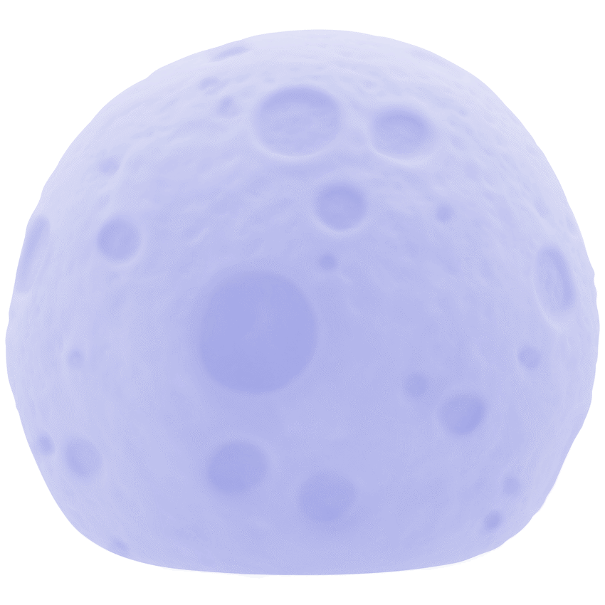Volkano Galactic Mini Moon LED Mood Light - Battery Operated