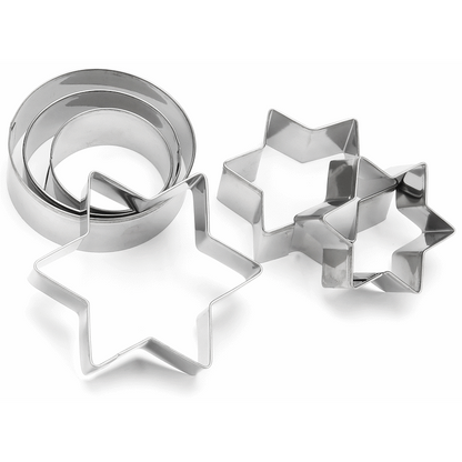 Kitchen Inspire Cookie Cutters Stars ( Order in Qty of 6)