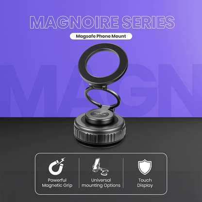 Volkano Magnoire Series Magsafe Phone Mount - Black