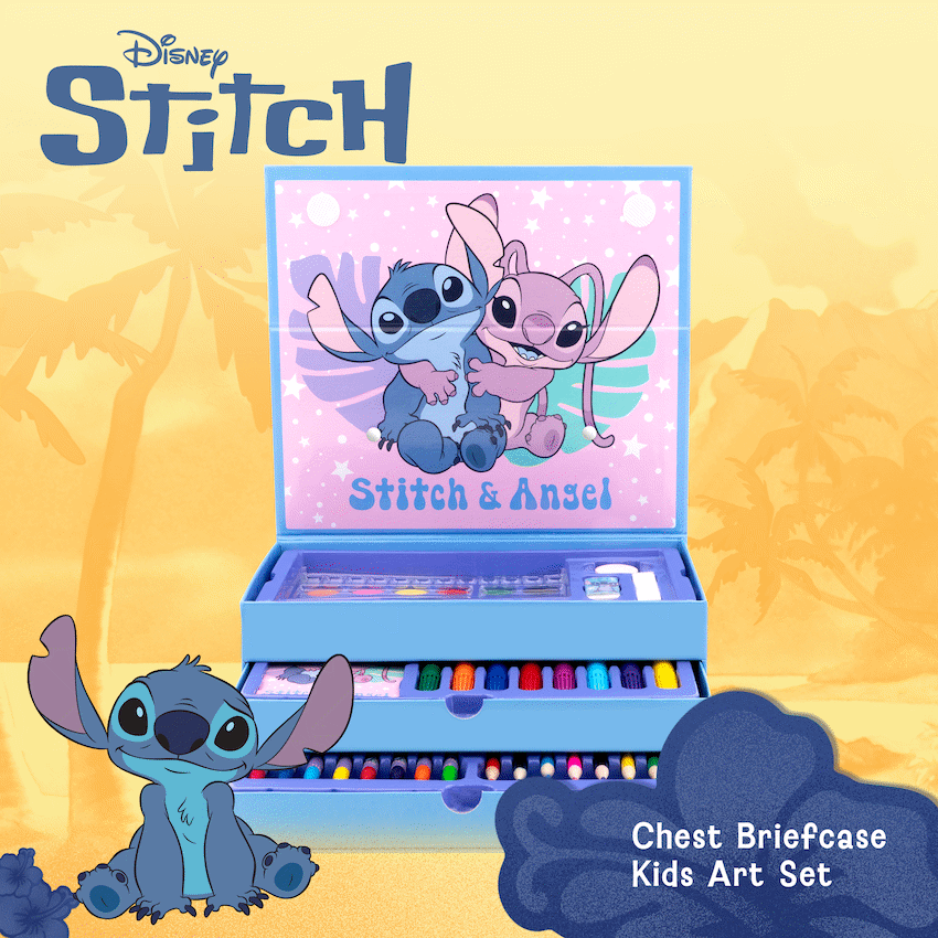 Stationery Chest Briefcase - Stitch