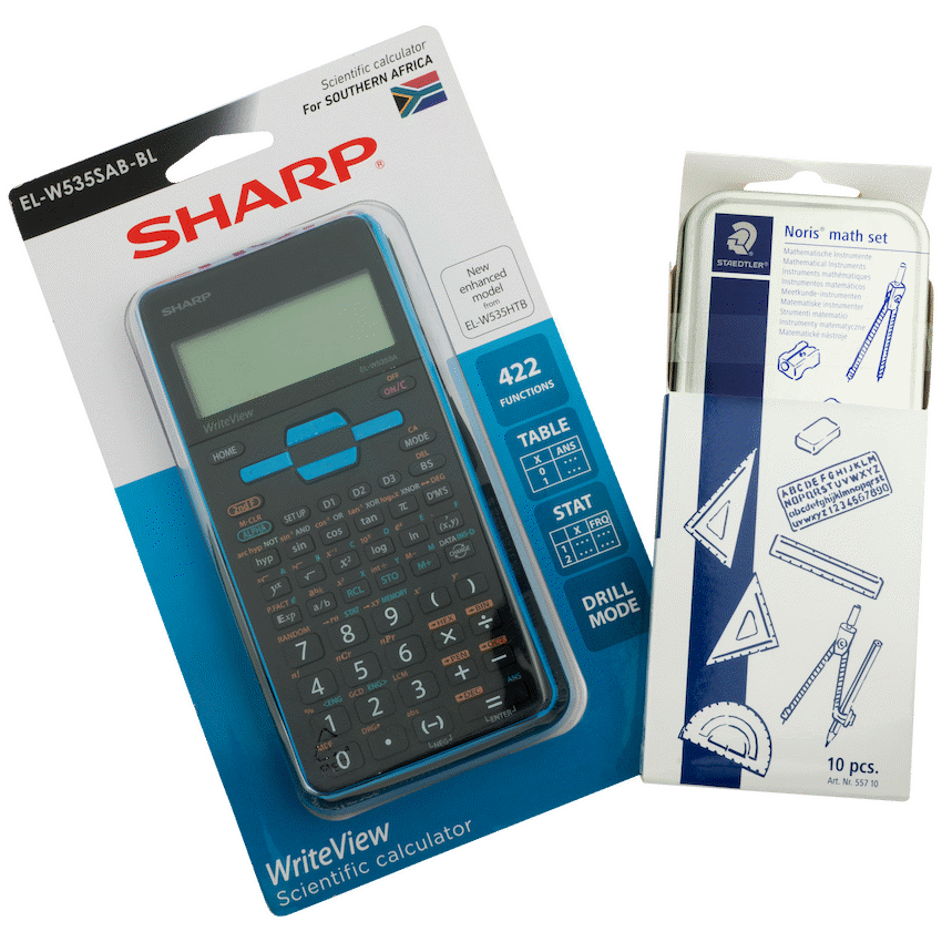 Sharp EL535 Scientific Calculator - 422 Functions- Blue