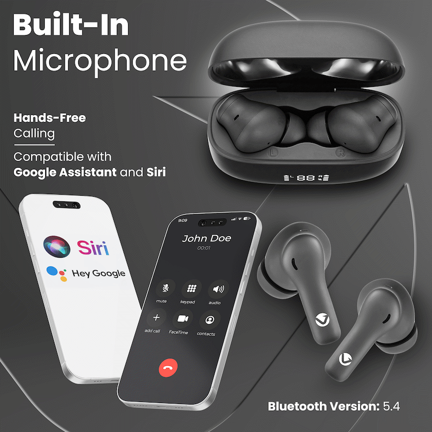 Volkano Cove Series True Wireless Earphone with Charging Case