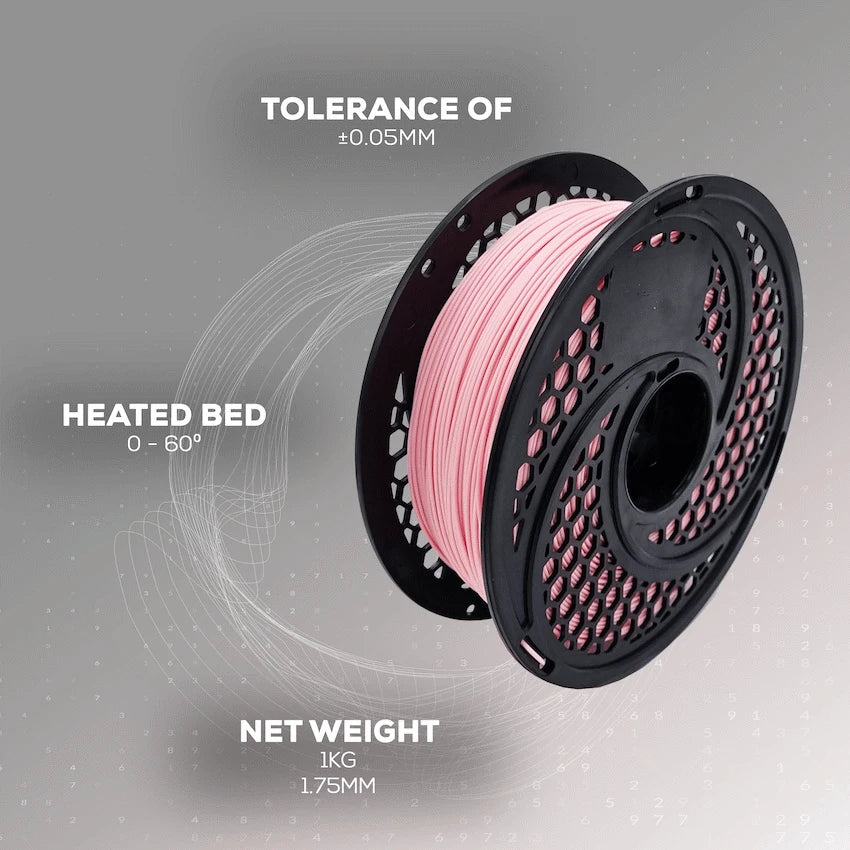 PLA Baby Pink Filament 1kg, 1.75mm