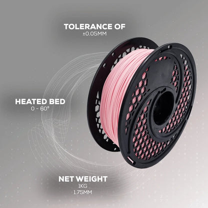 PLA Baby Pink Filament 1kg, 1.75mm