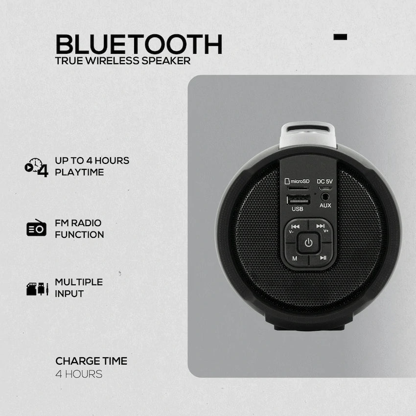 Volkano Mamba Series Bluetooth Speaker - Black