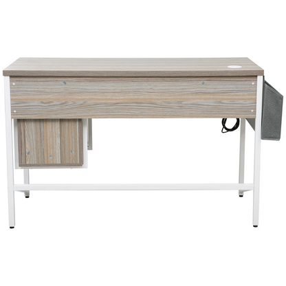 Everfurn Premium Baquil Smart Desk, 2 x 3.1 USB Ports