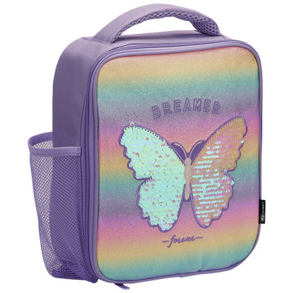 Quest Butterfly Deluxe Lunch Cooler - Purple