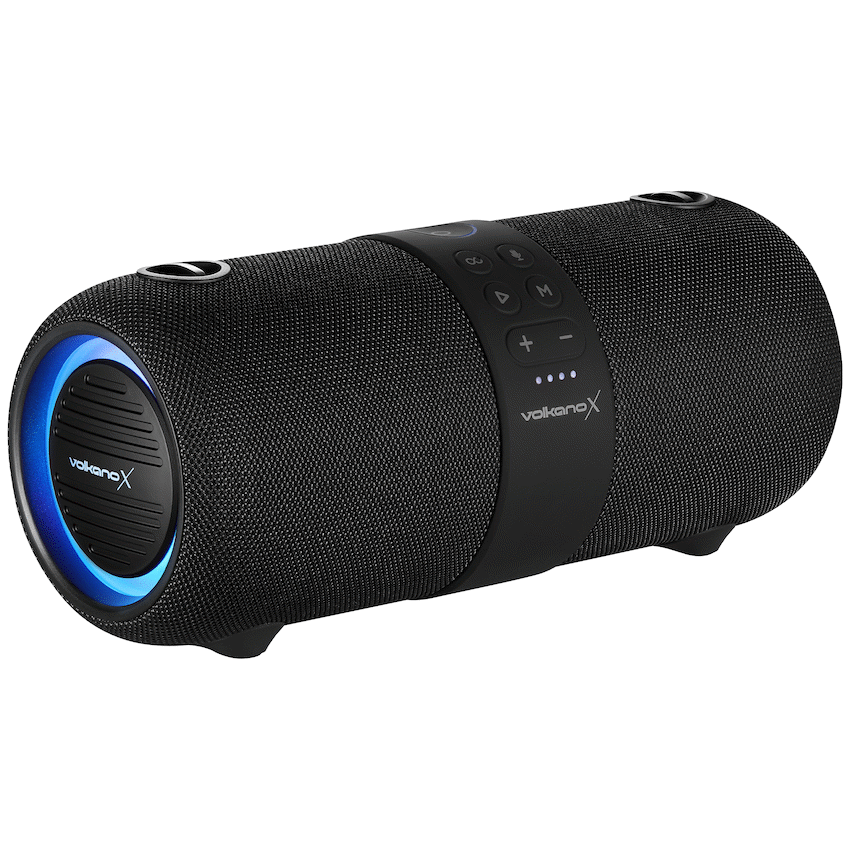 VolkanoX Python Series Bluetooth Speaker - Black
