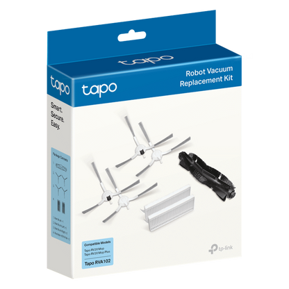 TP-Link Tapo RVA102 Robot Vacuum Replacement Kit (For RV20 Mop, RV20 Mop Plus)