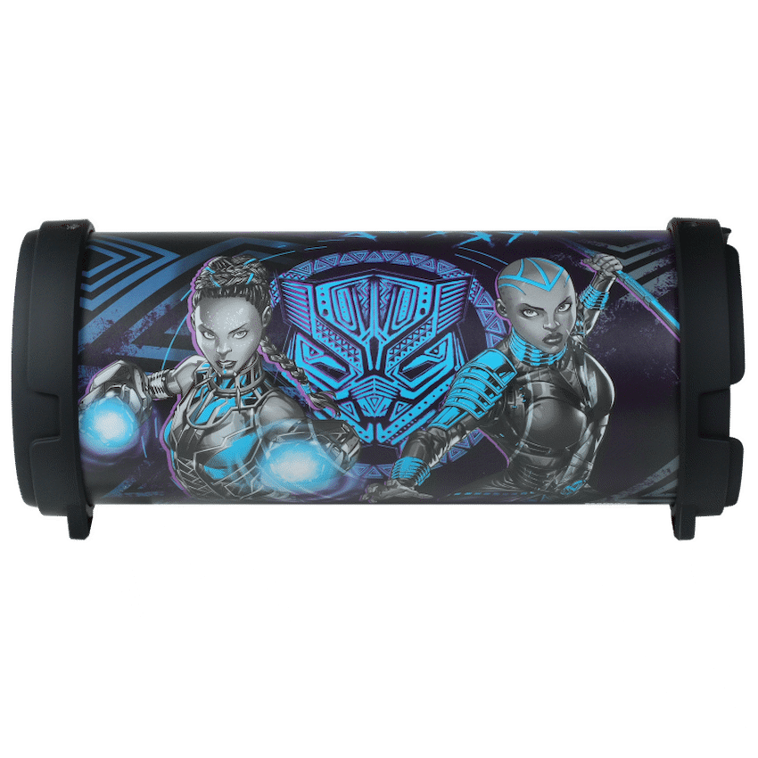 Marvel Mini Tube Bluetooth Speaker - Black Panther