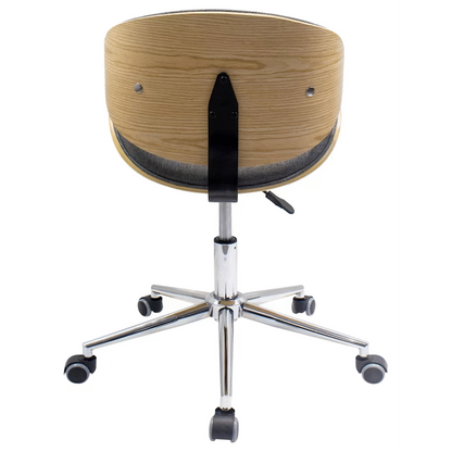 Amos Mid Back Office Chair - Grey