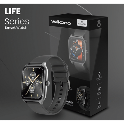 Volkano Life Series Smart Watches - Black