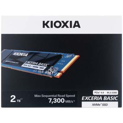KIOXIA EXCERIA PLUS G4 NVMeTM Series, M.2 2280 2000GB (7,300)