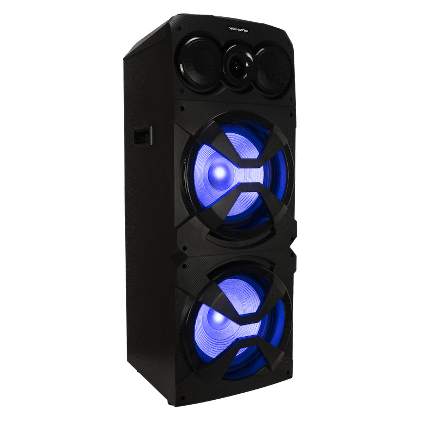 Volkano Griffin Series Dual 12" Party Speaker - Black