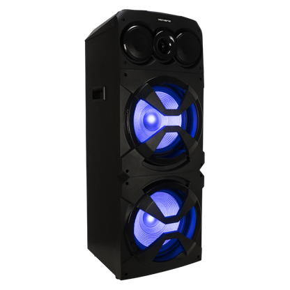 Volkano Griffin Series Dual 12" Party Speaker - Black