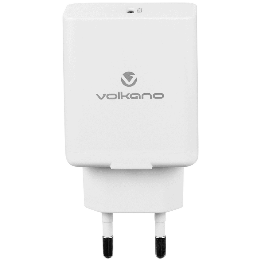 Volkano Potent Series 25w P.D. / PPS Wall Charger - White