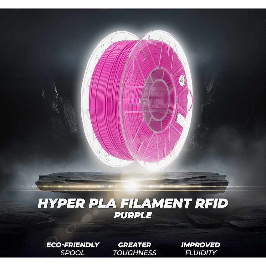 Creality Hyper PLA Filament RFID Purple