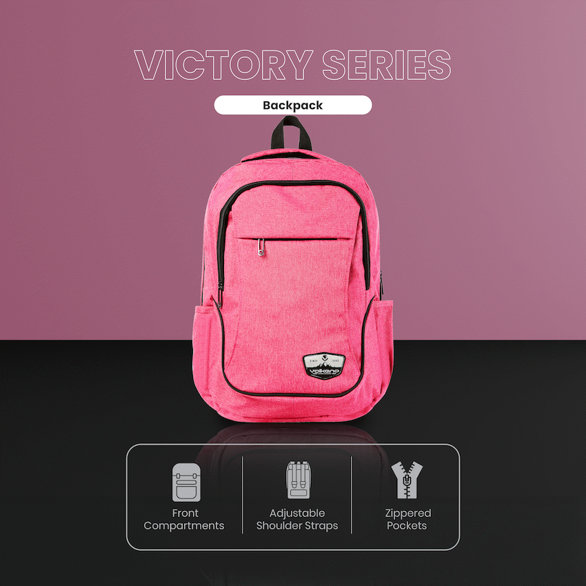 Volkano Victory Backpack - Pink Mel