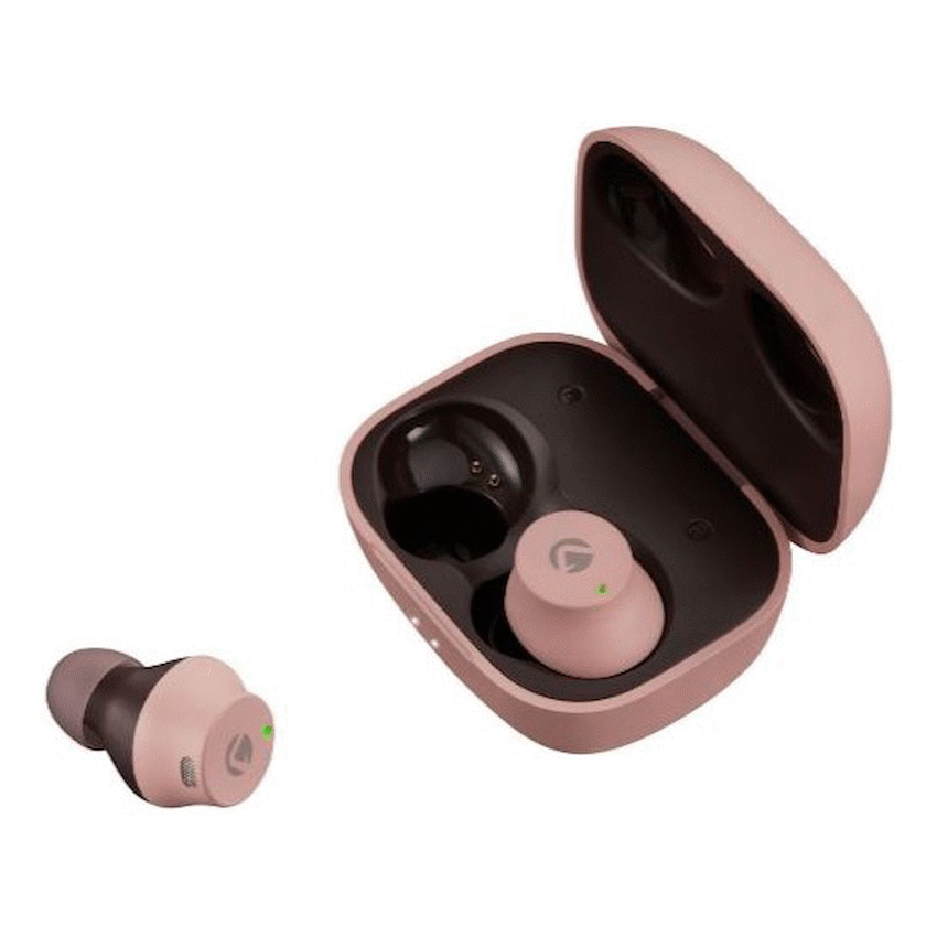 Volkano Taurus Series 2.0 True Wireless Earphones with Charging Case - Pink