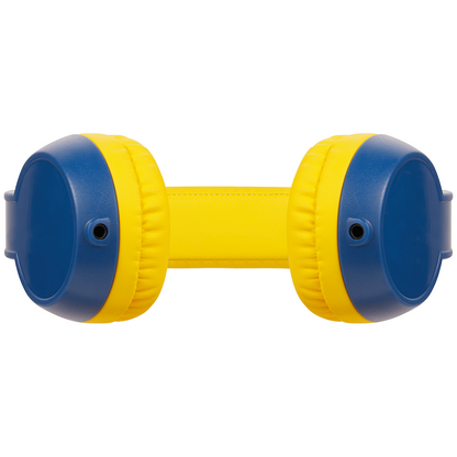 Volkano Sidekick Series Wired Kiddies Headphones with Share Port - Yellow/Blue