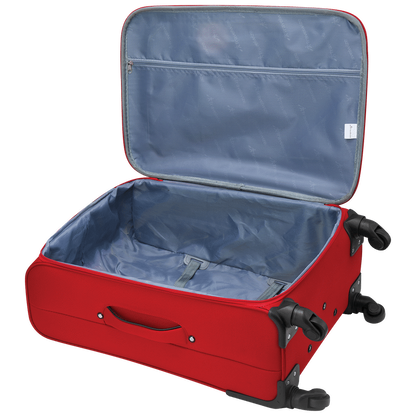 Travelwize Arctic 65cm 4-Wheel Spinner Trolley Case - Red