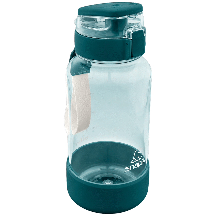Snappy Tritan Bottle with straw 1lt Teal ( Order in Qty of 6)
