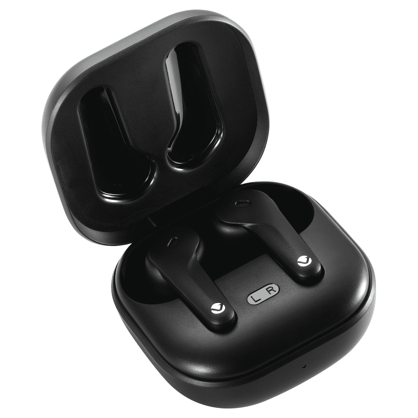 Volkano Silento ANC Series True Wireless + Charging Case - Black