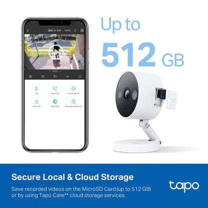 TP-Link Tapo Indoor/Outdoor Home Security Wi-Fi Camera