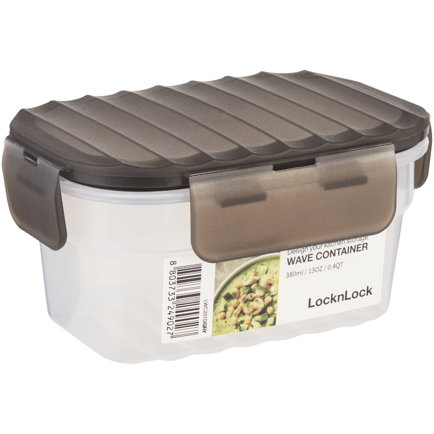 LocknLock Wave container 380ml grey