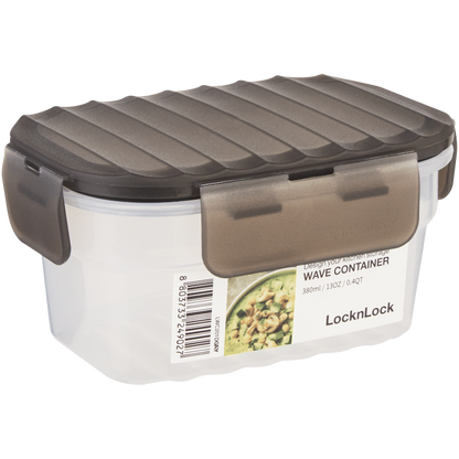 LocknLock Wave container 380ml grey
