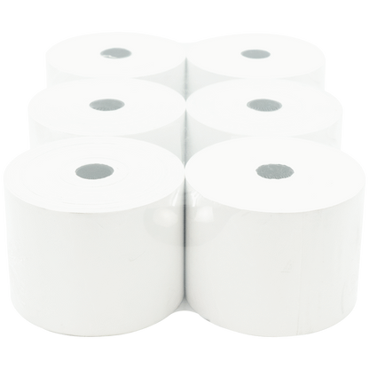 Thermal till rolls 57mmx76mm - Pack of 6