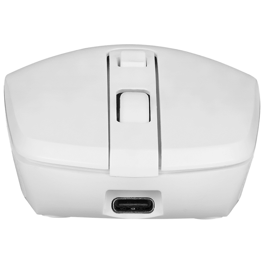 Volkano Granite Series Rechargeable Wireless Mouse - White