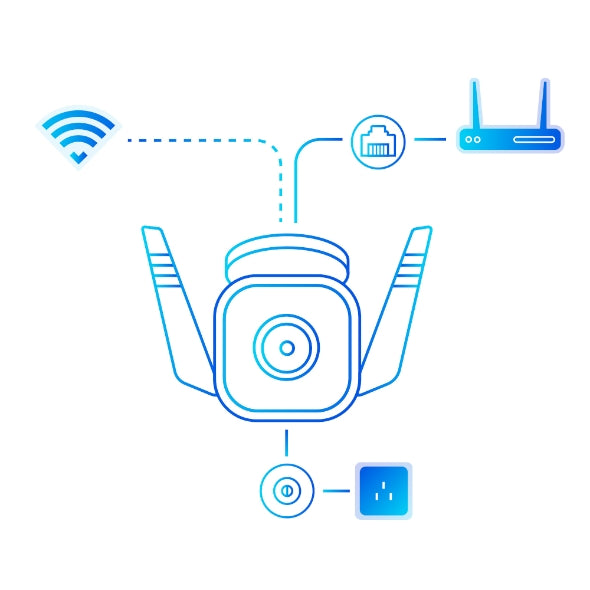 Tp Link Tapo Tc65 3Mp Outdoor Security Wi Fi Camera - Everyday Elektronics South Africa