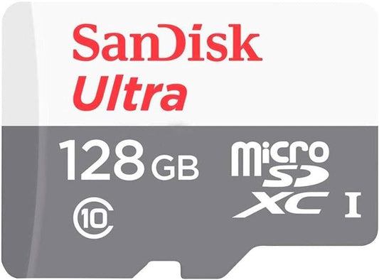 SanDisk Ultra microSDHC 128gb, C10, UHS-1, 100mb/s