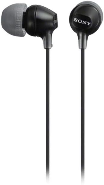 Sony MDR-EX15AP (Black) In-Ear Earphone with Mic for iPhone - Android - BlackBerry