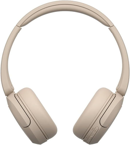 Sony WH-CH520 (Beige) Bluetooth On-Ear Headphones